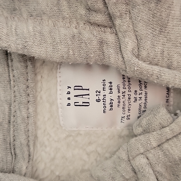 Baby Gap sweater bodysuit 6-12mo - Picture 3 of 3